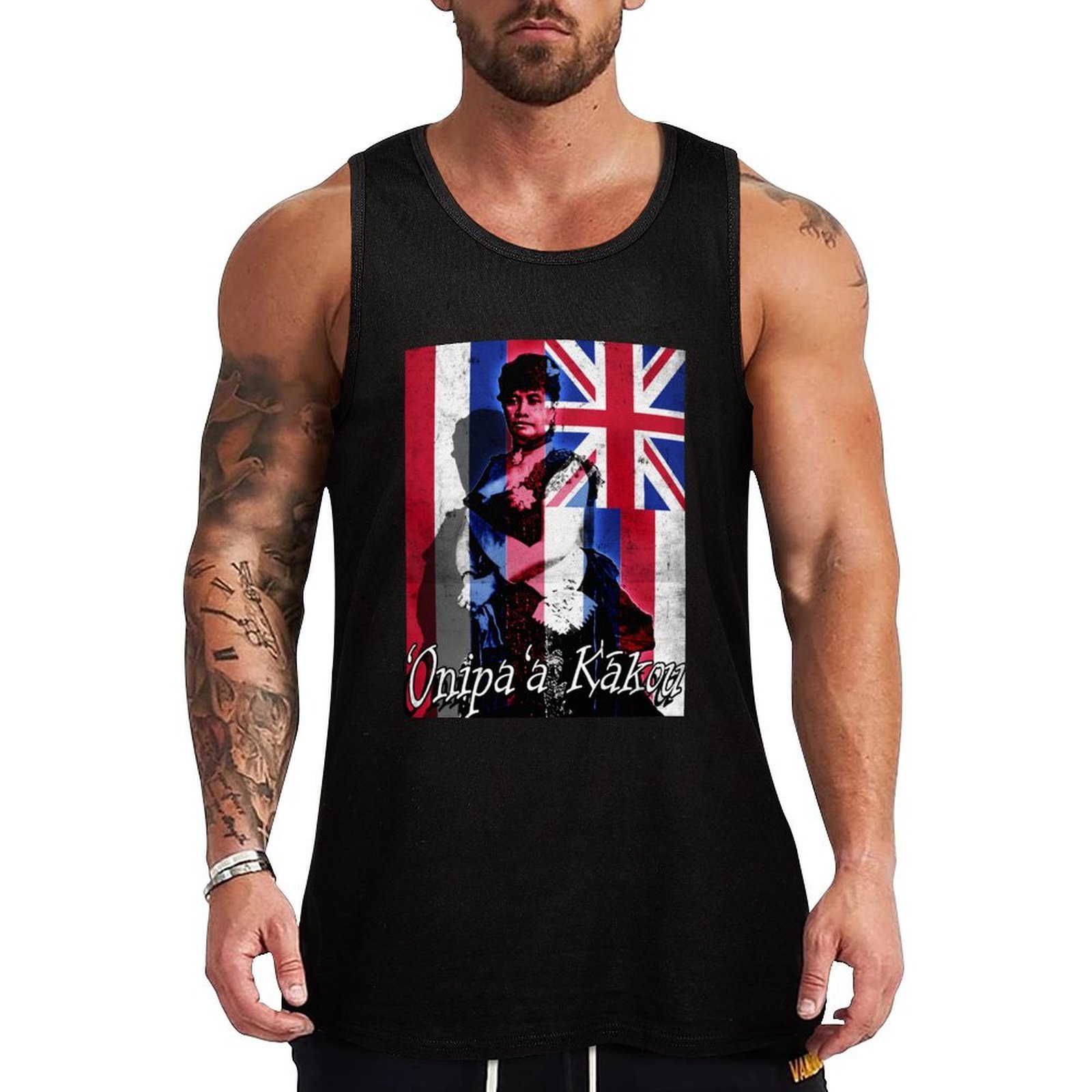 Queen Street Fashion - Майка Onipa'a Kākou Queen Liliuokalani в