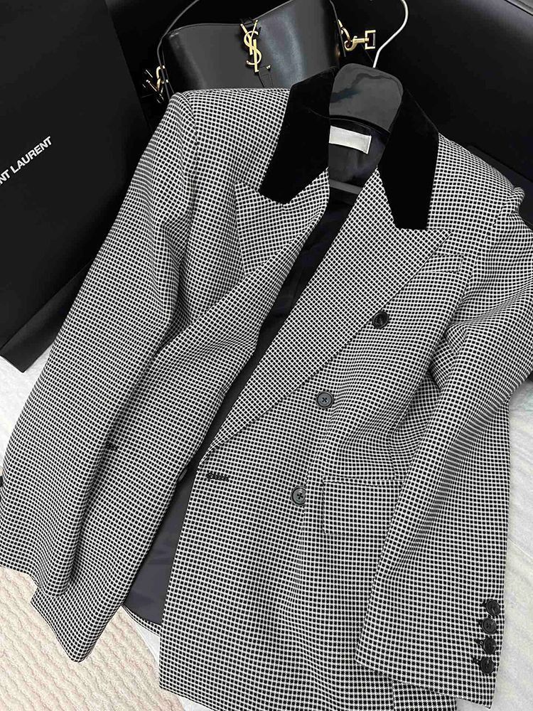 Street Fashion England - Элегантный пиджак в уличном стиле, весенне-осенний