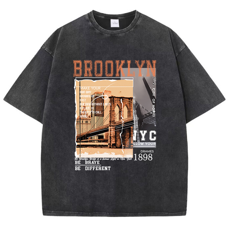 Street Fashion Nyc - Футболка женская хлопковая с коротким рукавом,