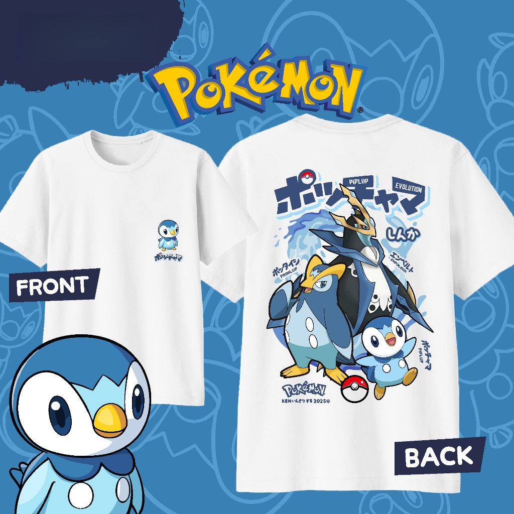 Street Fashion Anime - Хлопковая футболка с принтом аниме Pokémon
