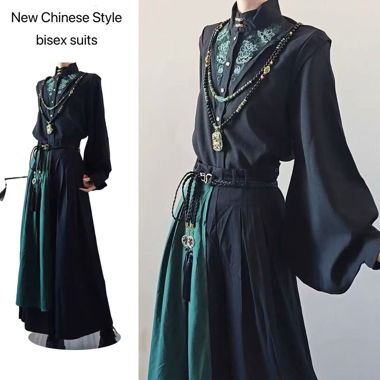 Street Fashion In Chinese - Новый комплект в китайском стиле: костюмы