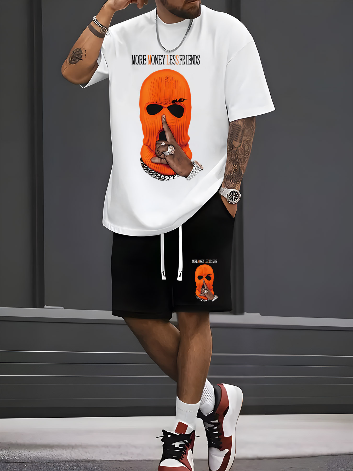 Street Fashion For 2026 - Новый летний мужской комплект 2026: шорты