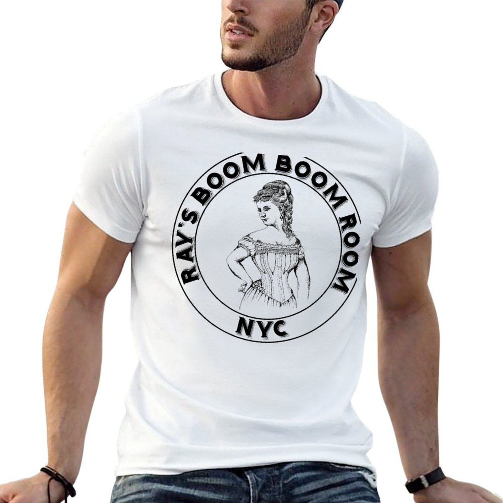 Street Fashion Nyc - Футболка Ray's Boom Boom Room NYC,