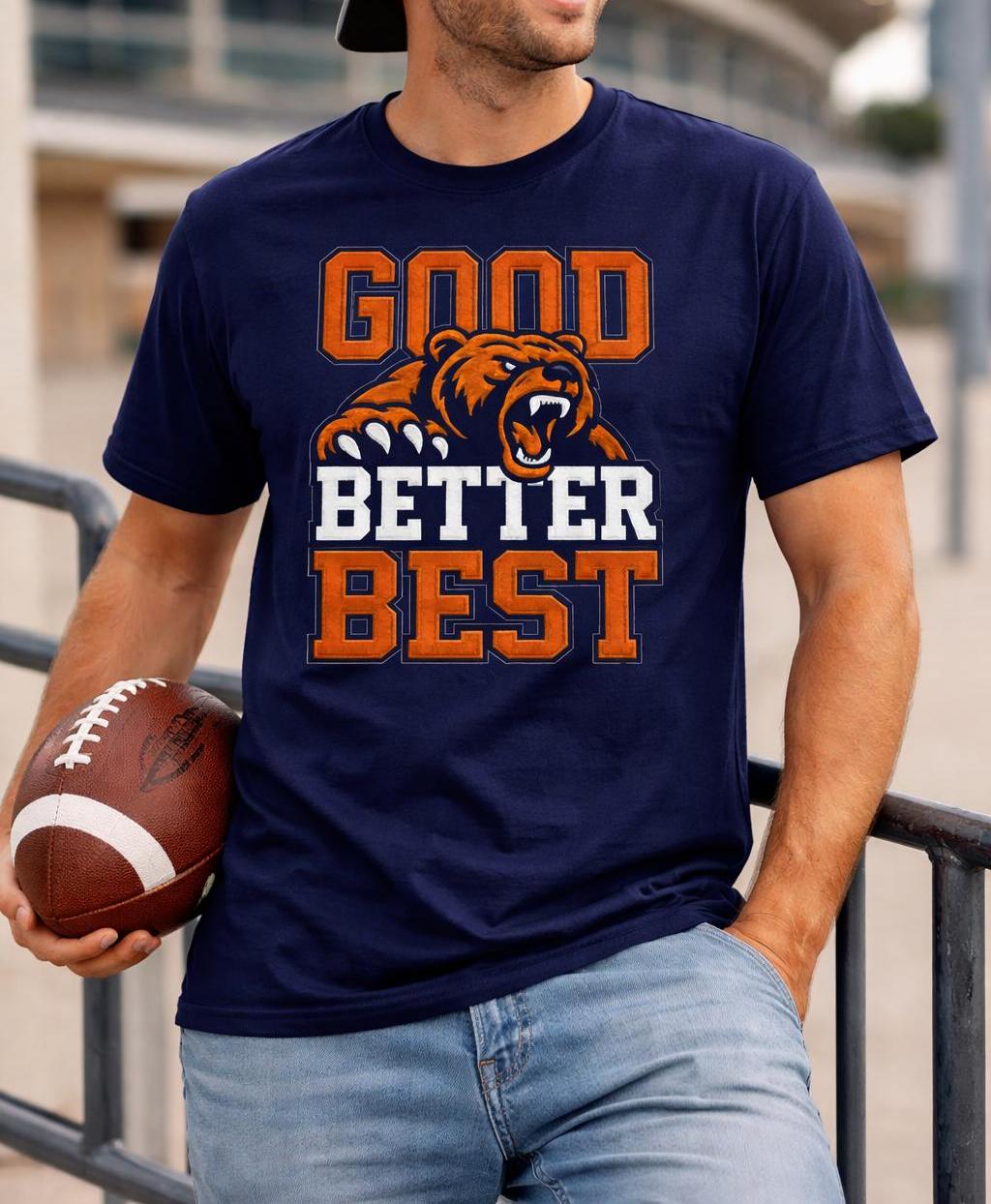 Футболка Good Better Best Bear – обзор и цена Street Fashion Chicago