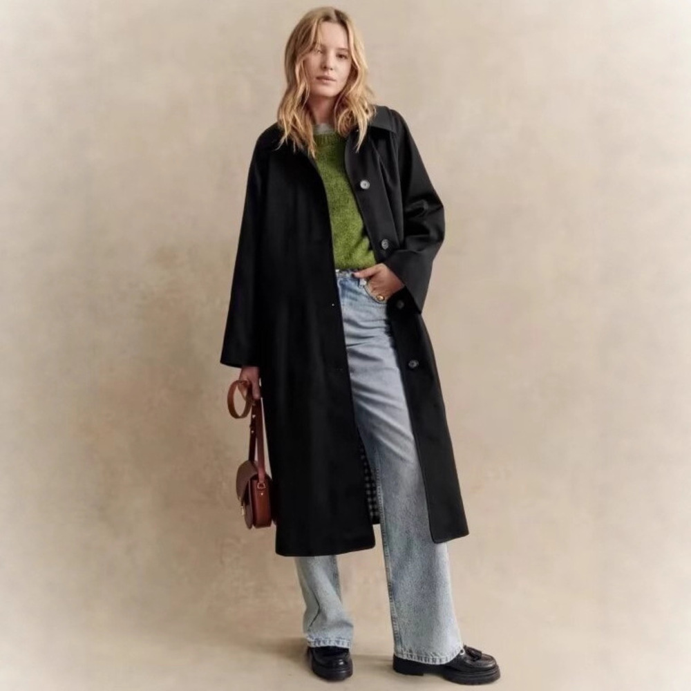 Женское модное длинное пальто- – обзор и цена Street Fashion England