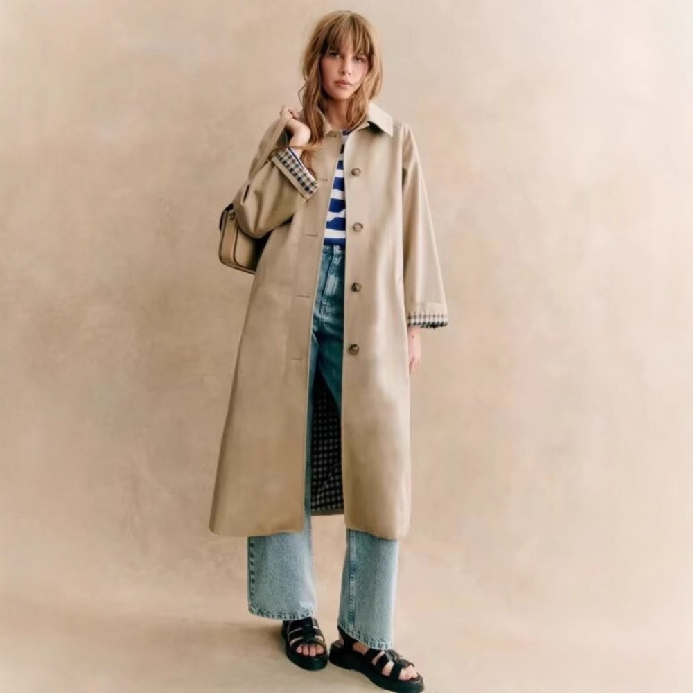 Женское модное длинное пальто- – обзор и цена Street Fashion England