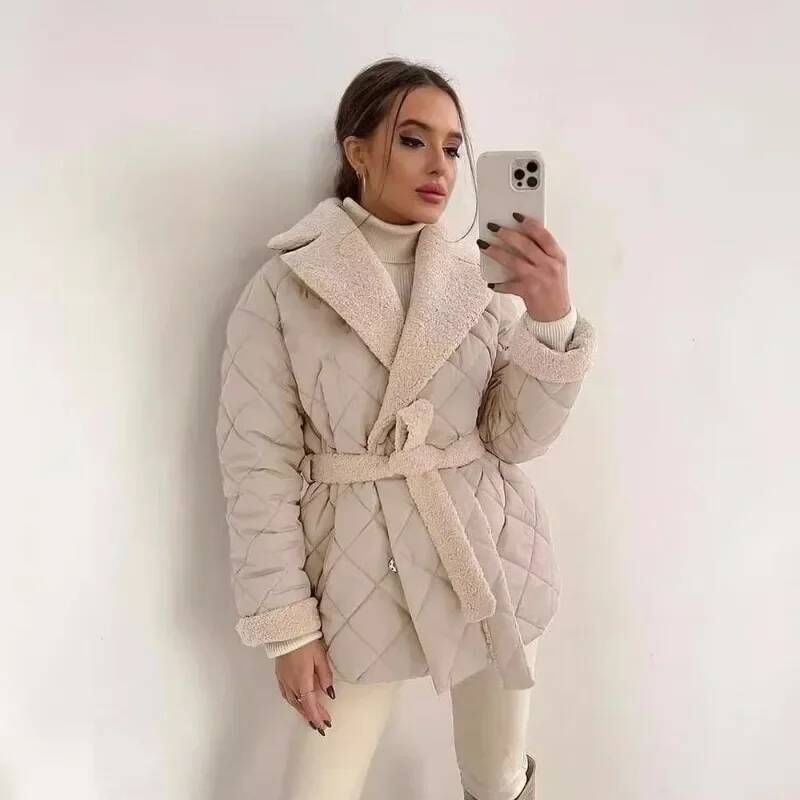 Элегантный стеганый жакет с по – обзор и цена Street Fashion England