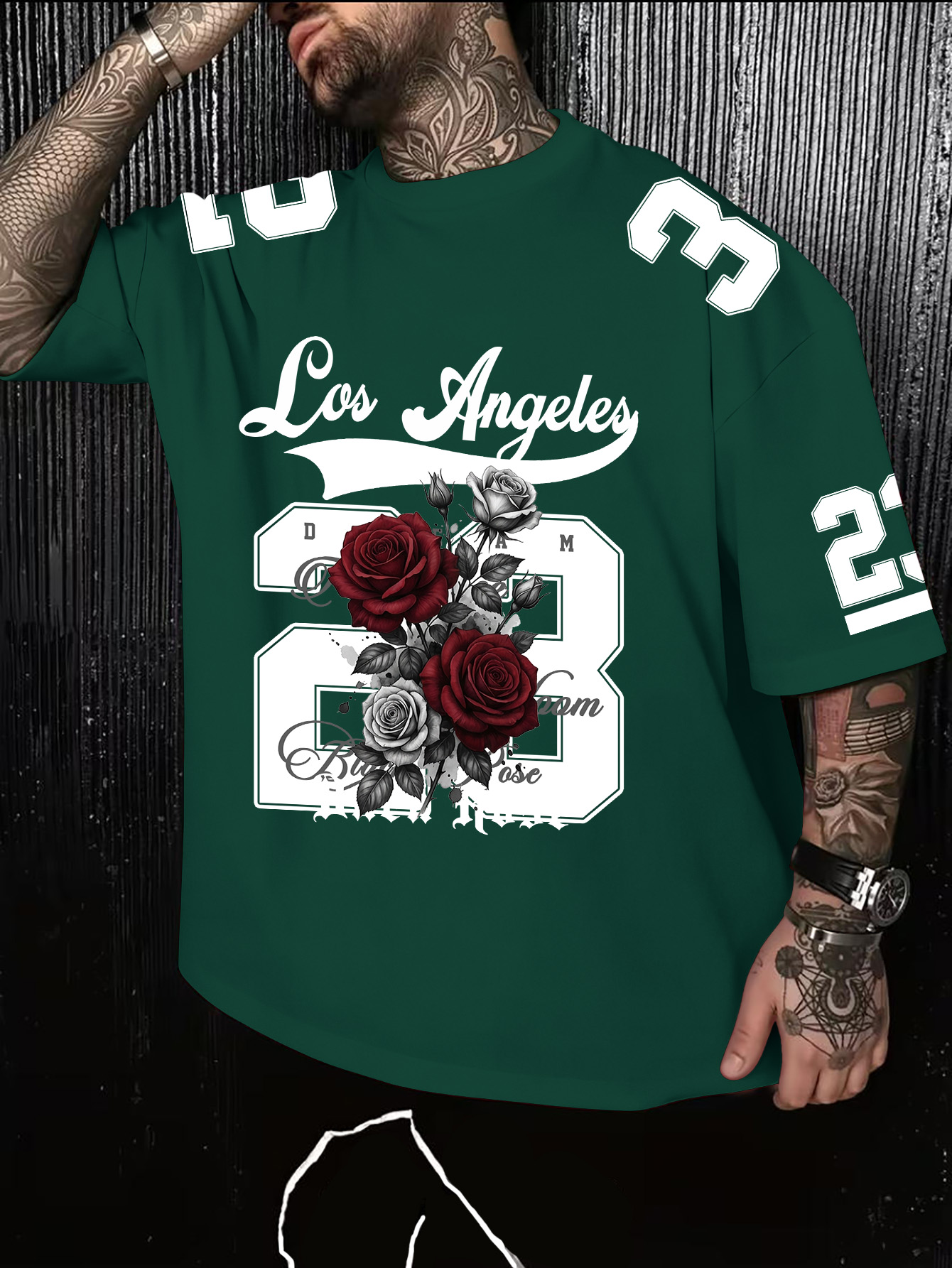 Мужская футболка с принтом «Ло – обзор и цена Street Fashion Los Angeles