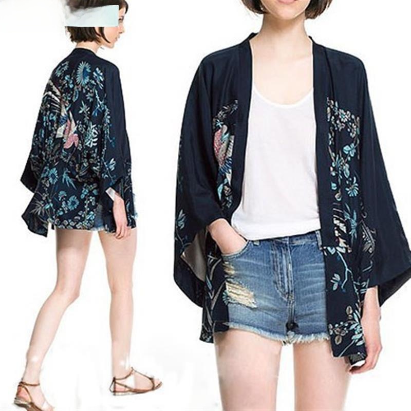 Женский шелковый кардиган-кимо – обзор и цена Street Fashion Kimono