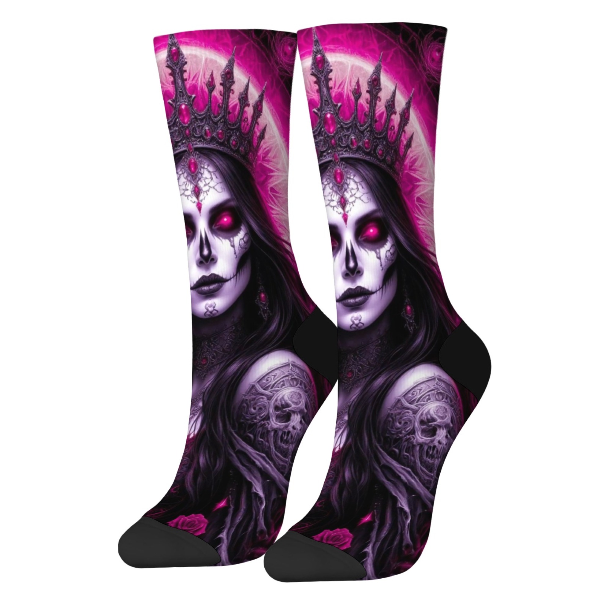 Носки в стиле Dark Gothic Art  – обзор и цена Queen Street Fashion