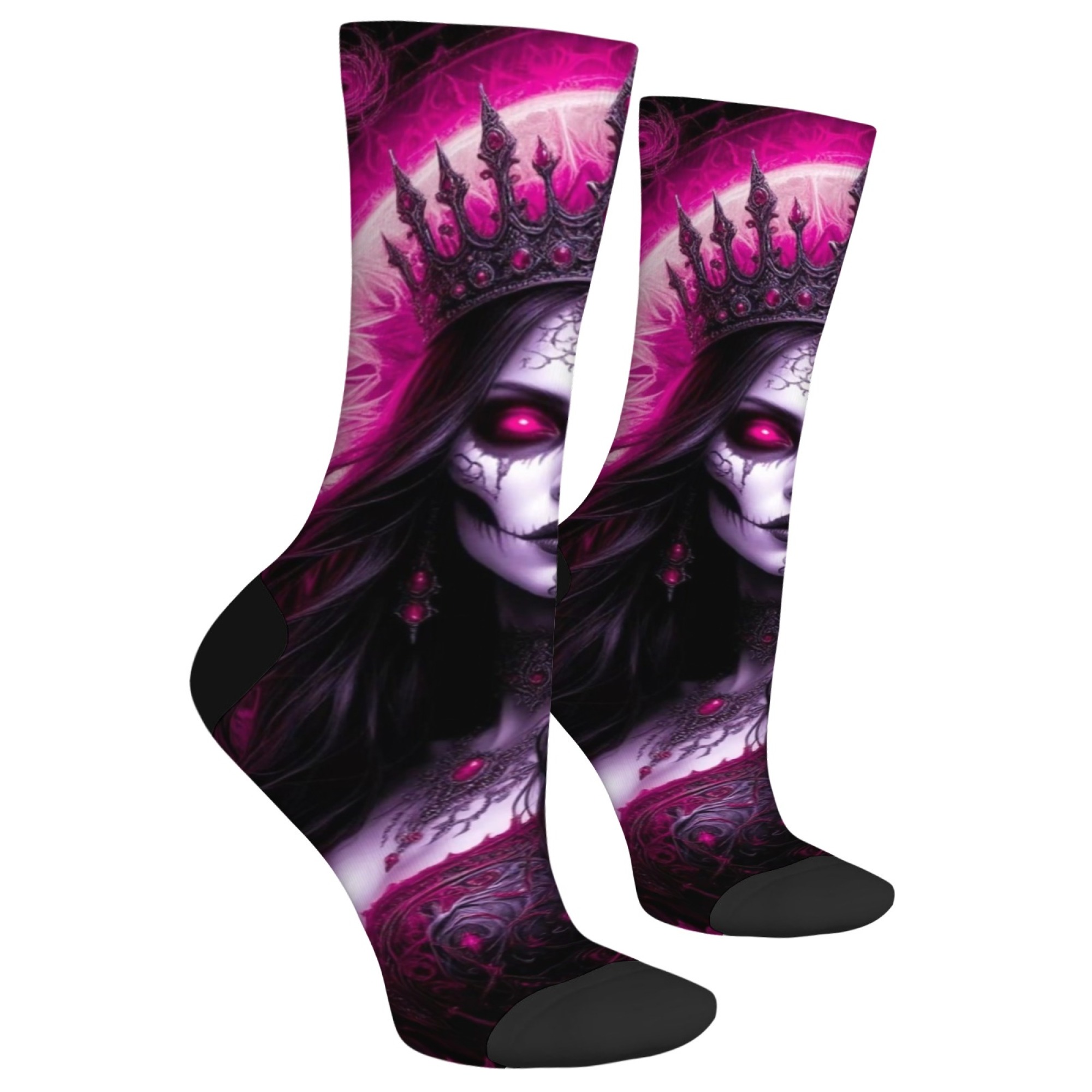 Носки в стиле Dark Gothic Art  – обзор и цена Queen Street Fashion