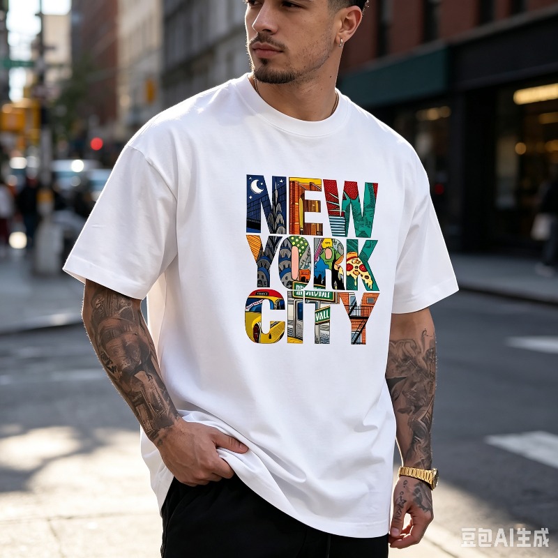 Мужская футболка с графическим – обзор и цена Street Fashion Nyc