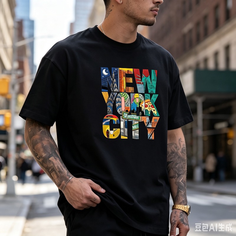 Мужская футболка с графическим – обзор и цена Street Fashion Nyc