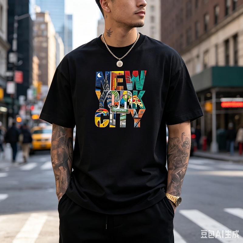 Мужская футболка с графическим – обзор и цена Street Fashion Nyc