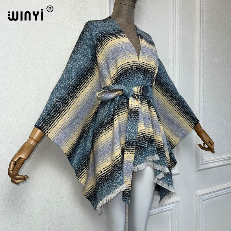 Зимняя куртка WINYI для женщин – обзор и цена Street Fashion Kimono