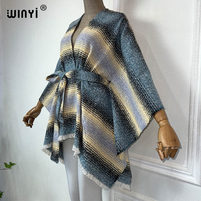Зимняя куртка WINYI для женщин – обзор и цена Street Fashion Kimono
