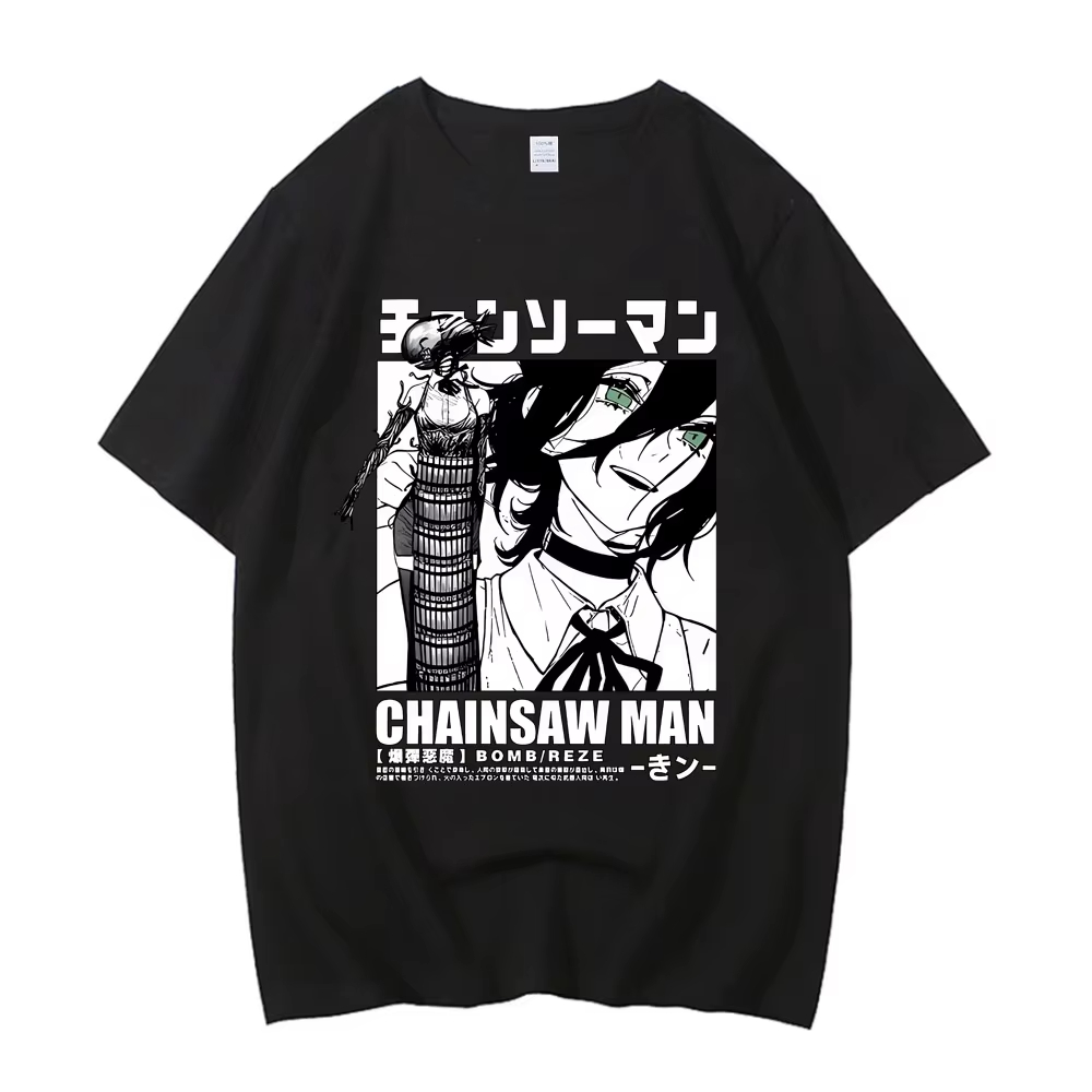 Новая футболка Chainsaw Man As – обзор и цена Street Fashion Anime