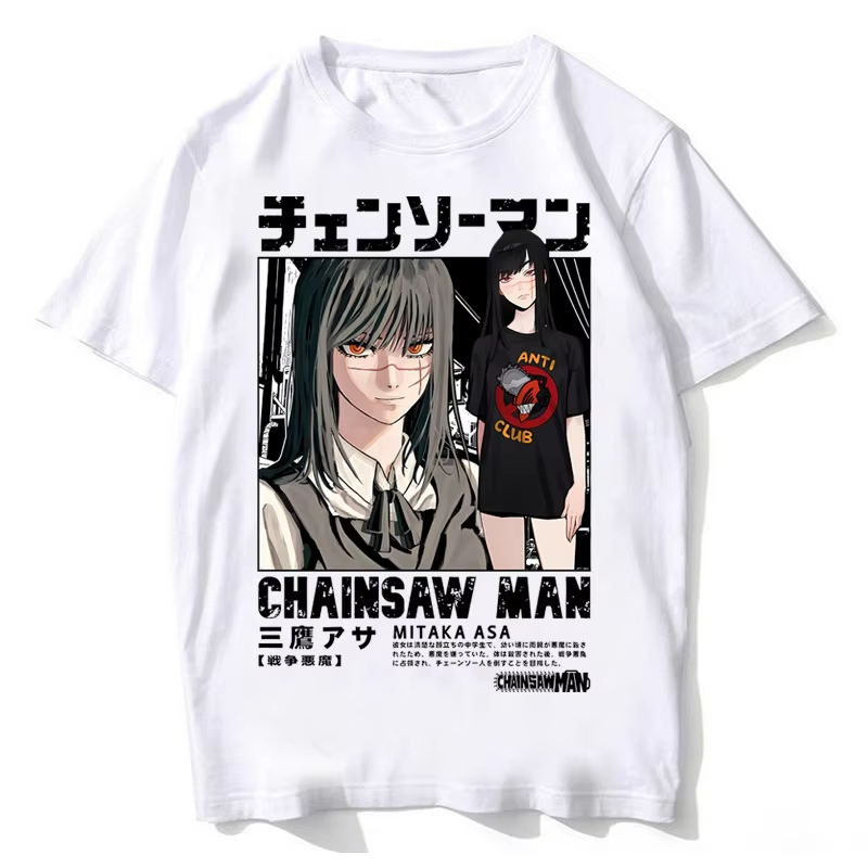 Новая футболка Chainsaw Man As – обзор и цена Street Fashion Anime