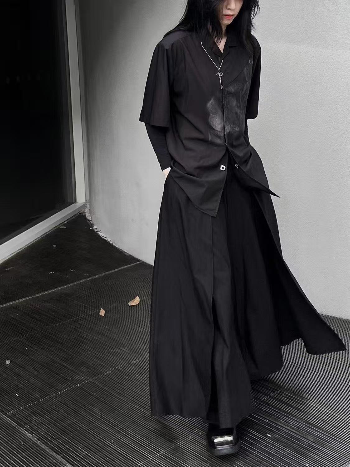 Крутой черный новый костюм в к – обзор и цена Street Fashion In Chinese