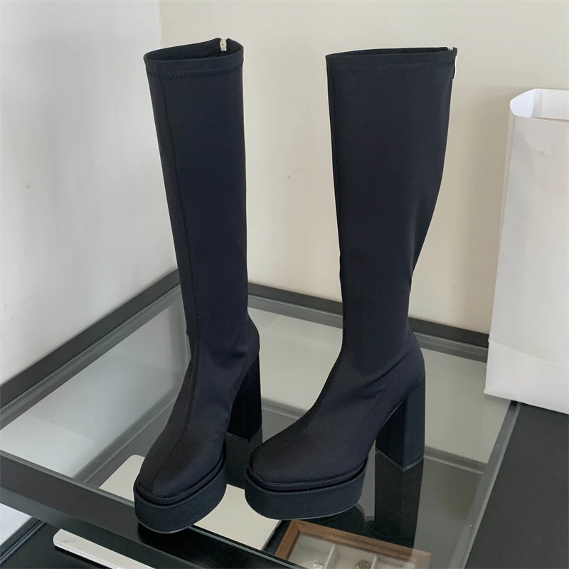 Зимние модные женские сапоги E – обзор и цена Street Fashion Winter
