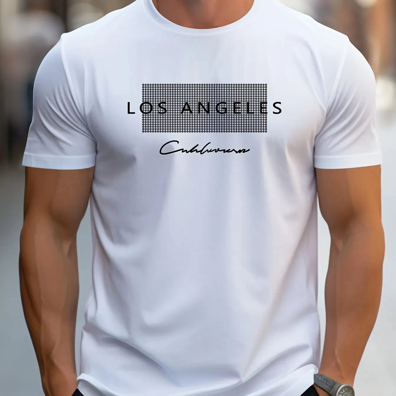 Летняя мужская повседневная св – обзор и цена Street Fashion Los Angeles