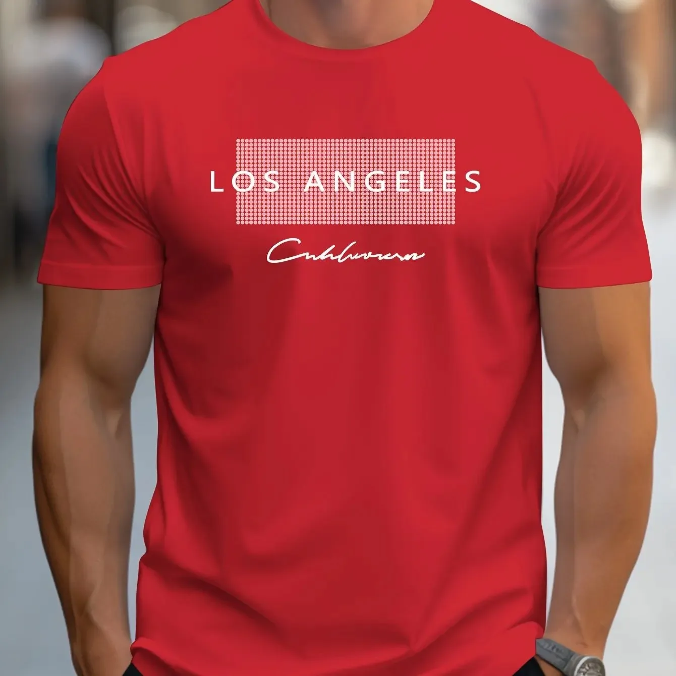 Летняя мужская повседневная св – обзор и цена Street Fashion Los Angeles