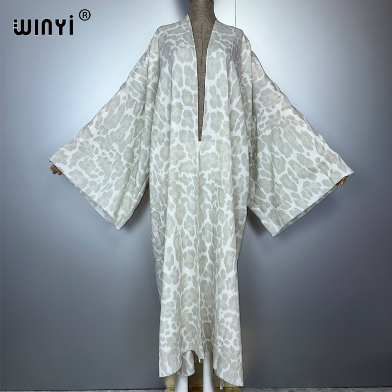 WINYI зимний леопардовый карди – обзор и цена Street Fashion Kimono