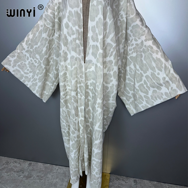 WINYI зимний леопардовый карди – обзор и цена Street Fashion Kimono