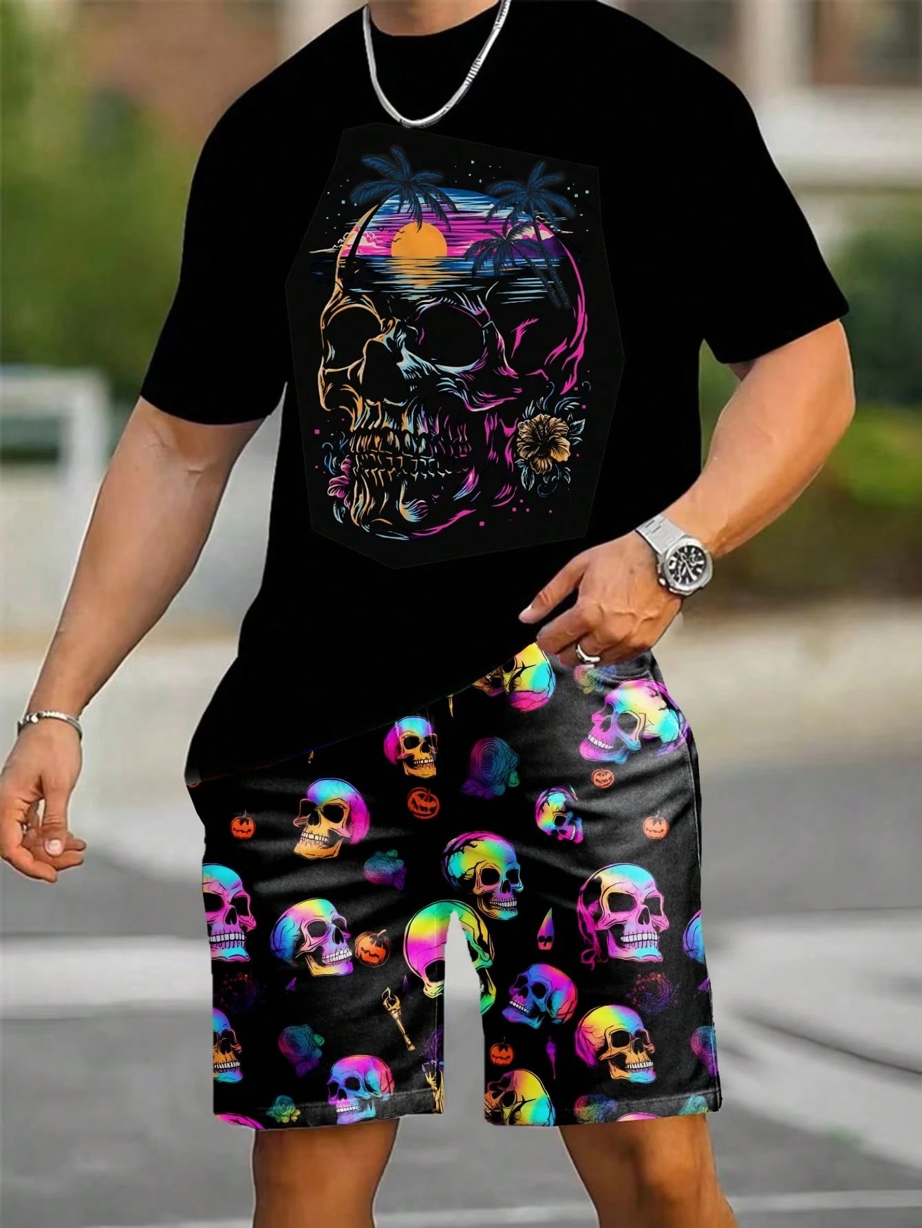 Новый летний мужской комплект  – обзор и цена Street Fashion For 2026