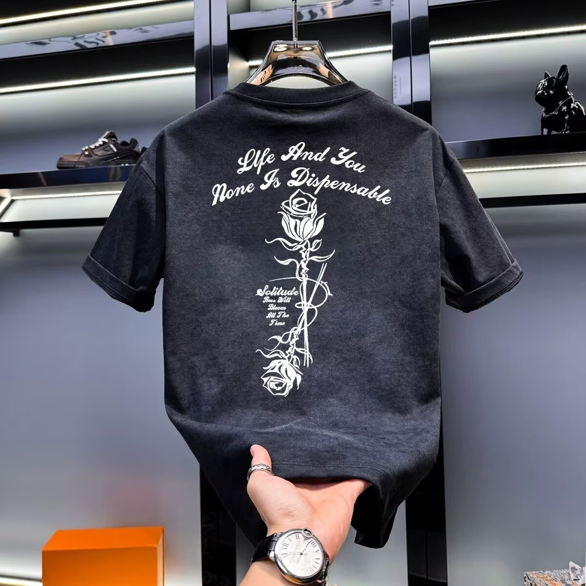 Летняя мужская футболка цвета  – обзор и цена Street Fashion In Chinese